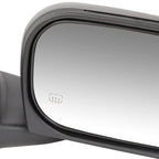 05-11 Dodge Dakota Powered Heated Side Mirror Right Black