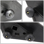 2006-2010 Hyundai Sonata Manual Side Mirror - Left Black