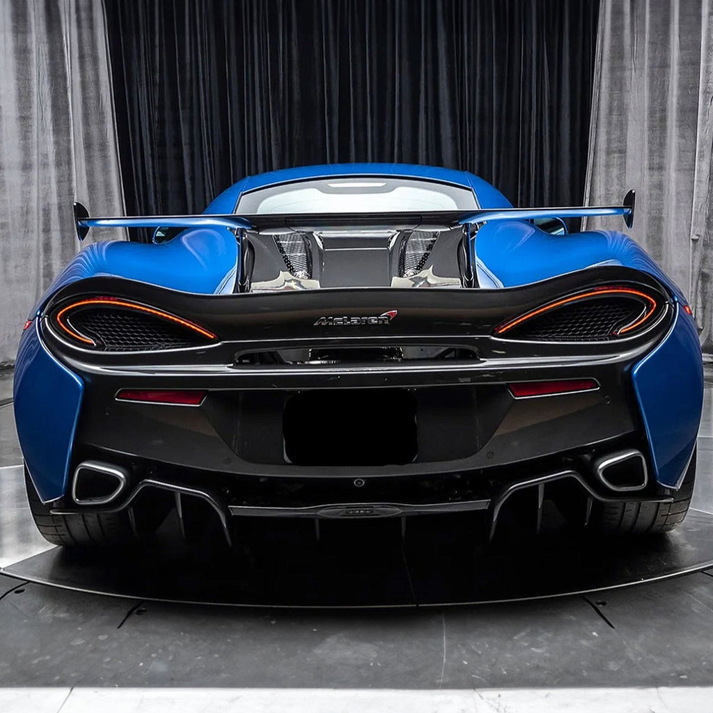 MSO Style Dry Carbon Fiber Wing Spoiler for McLaren 540C 570S 570GT - Bull Boost Performance