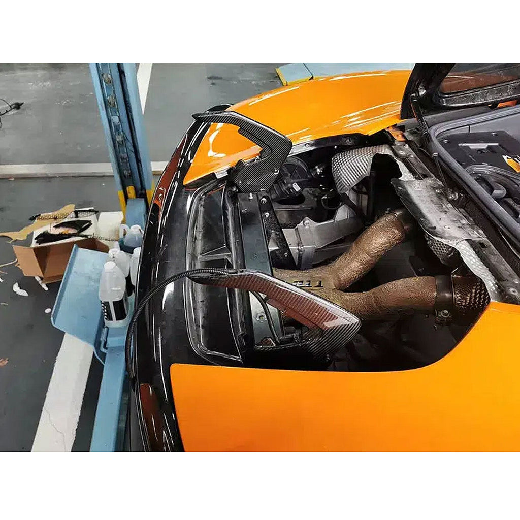 MSO Style Dry Carbon Fiber Wing Spoiler for McLaren 540C 570S 570GT - Bull Boost Performance