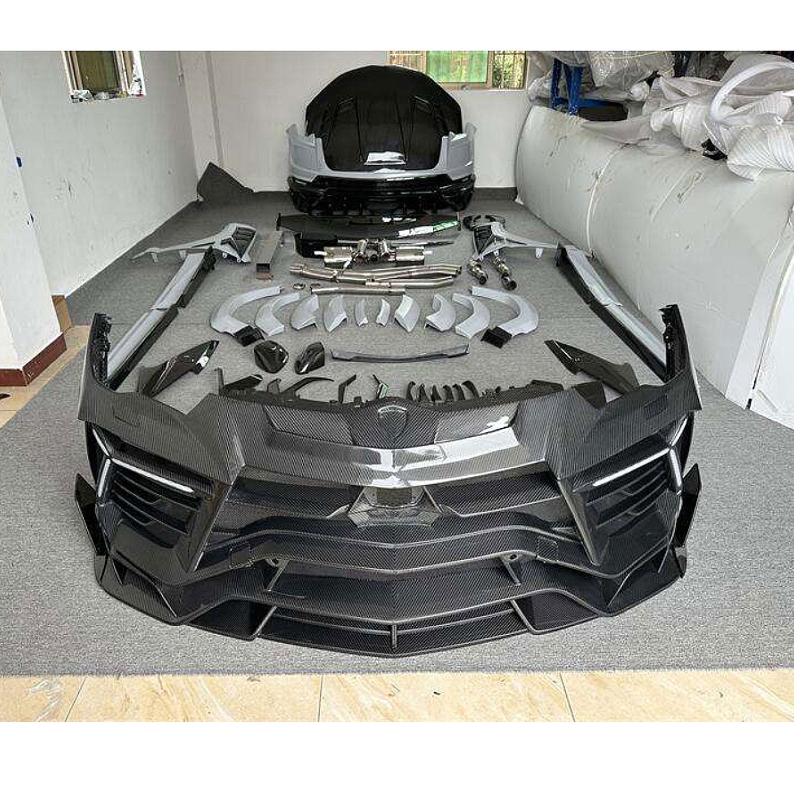 MSY V3 Style Dry Carbon Fiber Full Body Kit for Lamborghini Urus - Bull Boost Performance