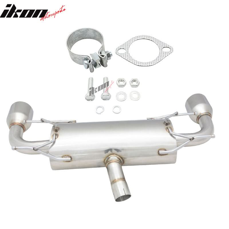 Fits 13-20 FRS/BRZ/Toyota 86 Resonated Dual Catback Exhaust 4.5 Tip