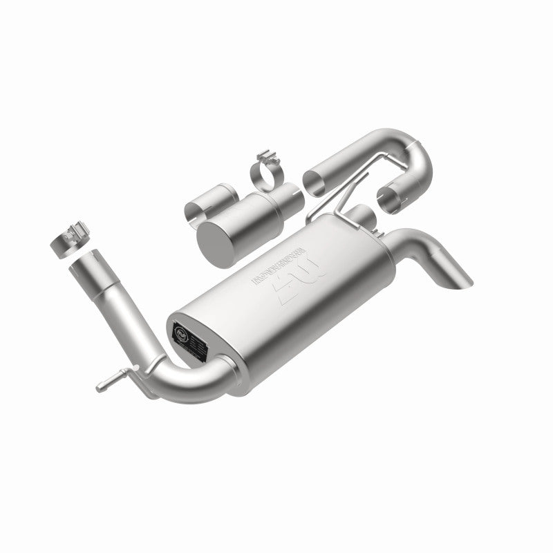 MagnaFlow 07-18 Jeep Wrangler JK Overland Series Axle-Back Exhaust System