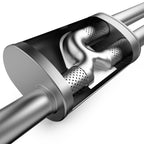 MagnaFlow 24-26 Ineos Grenadier Overland Series Black Chrome Cat-Back Performance Exhaust System