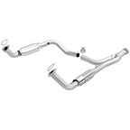 MagnaFlow DF Cat. Conv 95-99 Range Rover 4.0/4.6L GEMS Y-Pipe Assembly *NOT FOR SALE IN CALIFORNIA*