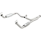 MagnaFlow DF Cat. Conv 95-99 Range Rover 4.0/4.6L GEMS Y-Pipe Assembly *NOT FOR SALE IN CALIFORNIA*