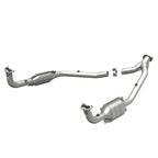 MagnaFlow DF Cat. Conv 97 Land Rover Defender 90 4.0L Y-Pipe Assy / 96-99 Discovery 4.0L Y-Pipe Assy