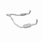 MagnaFlow DF Cat. Conv 97 Land Rover Defender 90 4.0L Y-Pipe Assy / 96-99 Discovery 4.0L Y-Pipe Assy