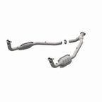 MagnaFlow DF Cat. Conv 97 Land Rover Defender 90 4.0L Y-Pipe Assy / 96-99 Discovery 4.0L Y-Pipe Assy