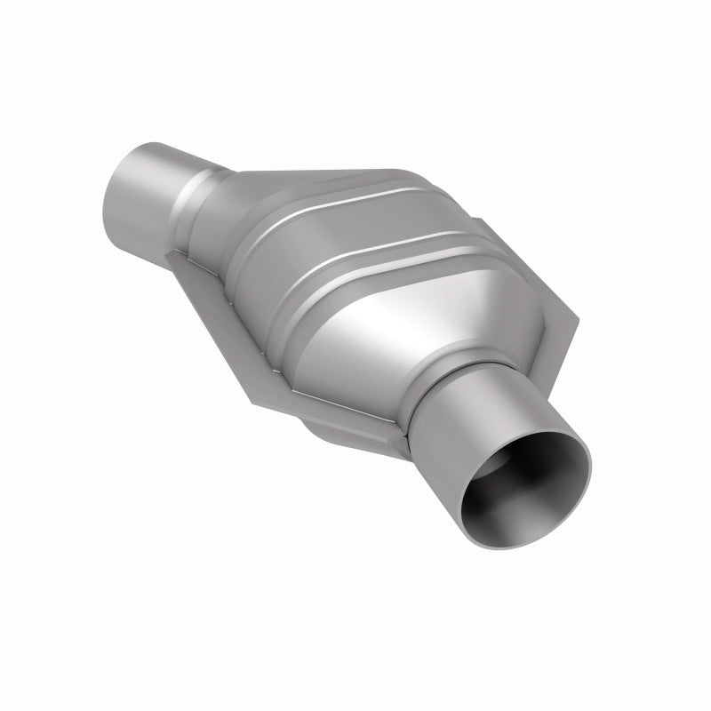 MagnaFlow Universal Catalytic Converter 2.50inch Angled Inlet FED
