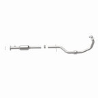 MagnaFlow 99-00 Chevrolet Cavalier 2.2L Direct Fit Converter
