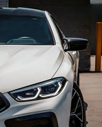 BMW 5 Series F90 M5 M Style Carbon Fiber Side Mirror Cover (2018+)