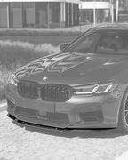 BMW 5 Series F90 M5 LCI ST Style Carbon Fiber Front Lip (2020+)
