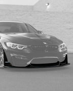 BMW 3 Series F80 M3 F82 F83 M4 Laptor Style Carbon Fiber Front Lip (2015 - 2021)