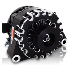 Mechman B1396970B - S Series Billet 170 AMP Racing Alternator For C5/C6 Corvette - Black Anodized