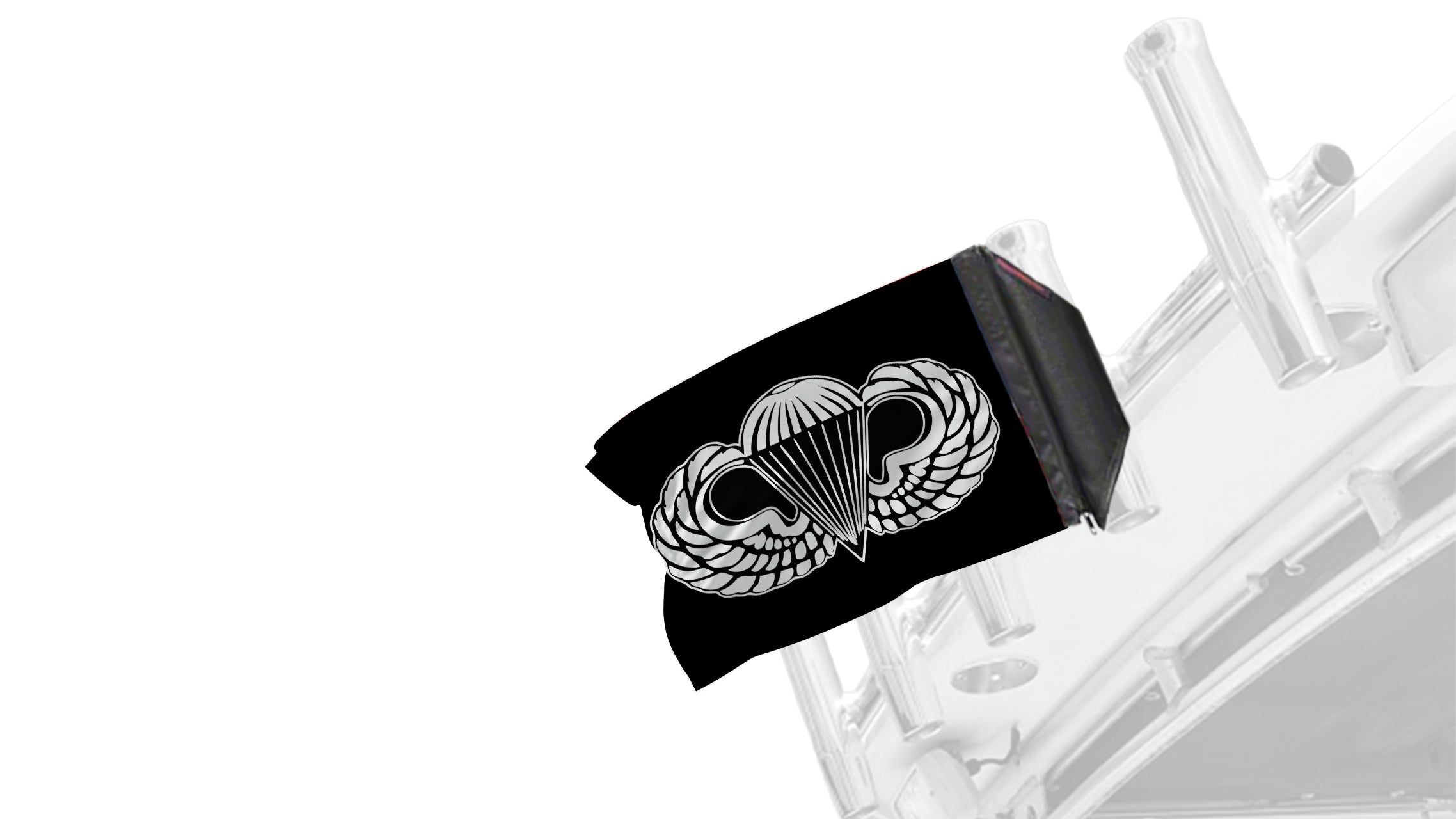 Airborne 12"x18" Forever Wave Flag for Boats