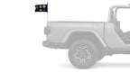Armed Forces 12"x18" Forever Wave Flag for Jeep Wrangler JL 2-Door 2018-Present