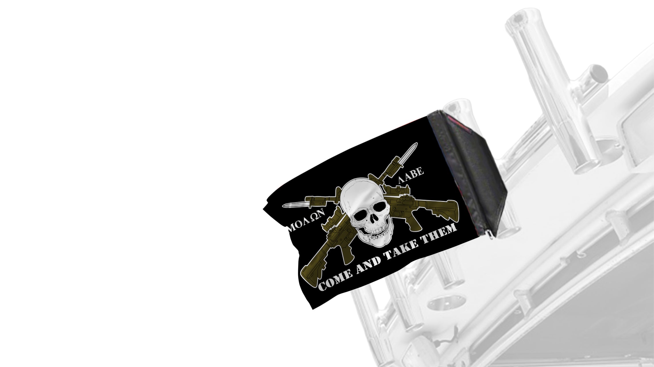Molan Labe 12"x18" Forever Wave Flag