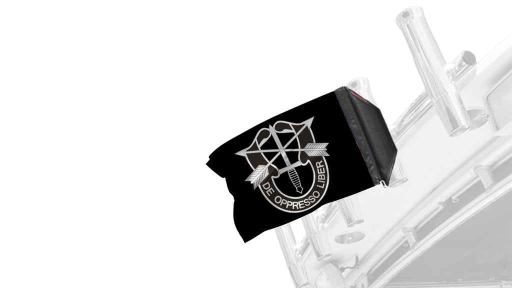 Special Forces 12"x18" Forever Wave Flag for Boats