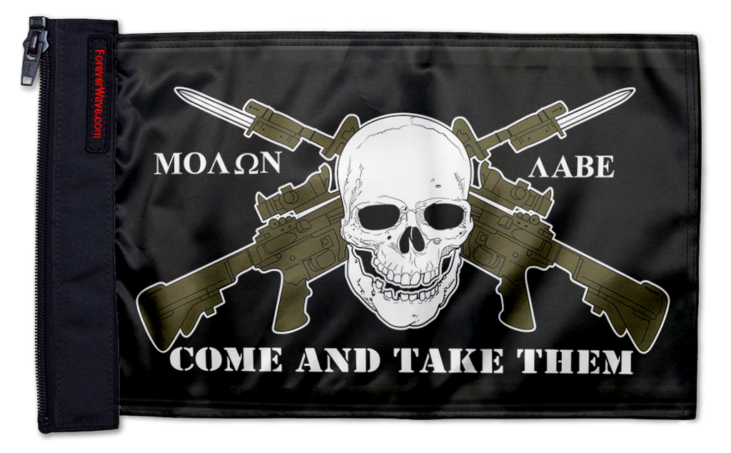 Molan Labe 12"x18" Forever Wave Flag for Jeep Wrangler CJ-7 and CJ-8 1976-1986