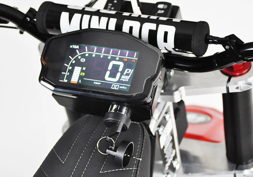 Marshin Whips Mini RCR E-Bike | 750W 72V Retro Electric Trail Bike