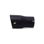 Mishimoto Clamp-On Single Wall Exhaust Tip 5in Outlet - Black