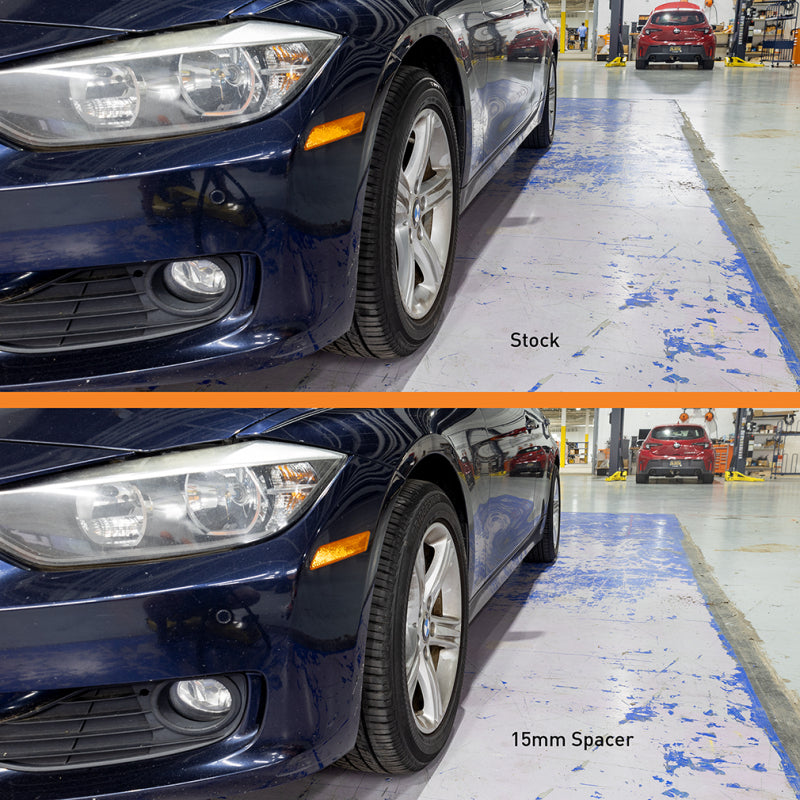 Mishimoto Wheel Spacers - 5x112 - 66.5 - 10 - M14 - Black