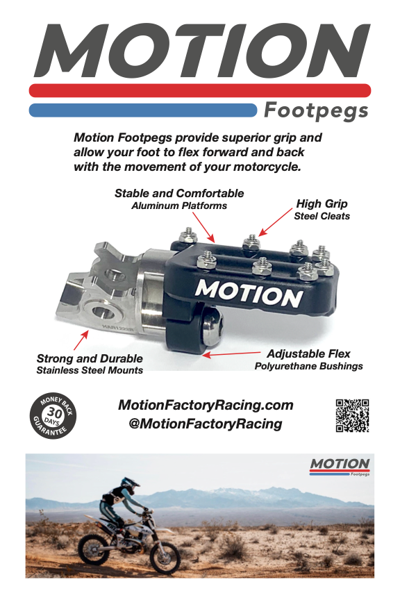 KLX model FITS: Kawasaki, KLX, XR, African Twin by Motion Factory