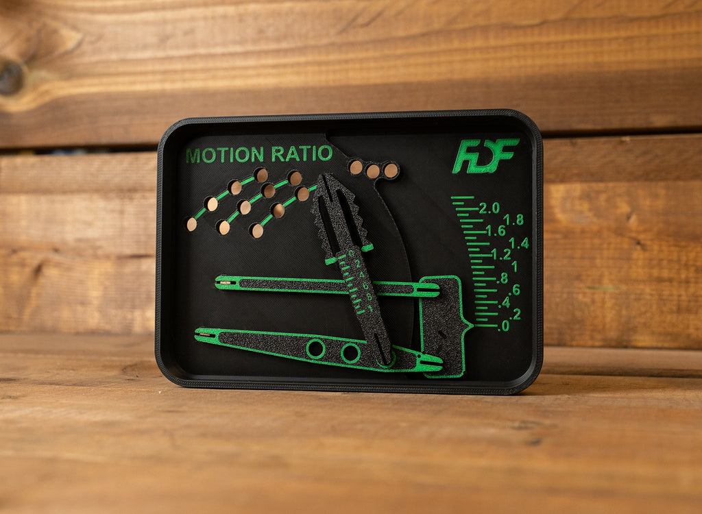 FDF RaceShop Educational Motion Ratio Tool