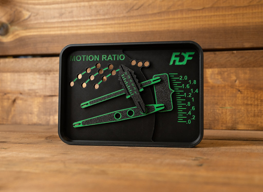 FDF RaceShop Educational Motion Ratio Tool