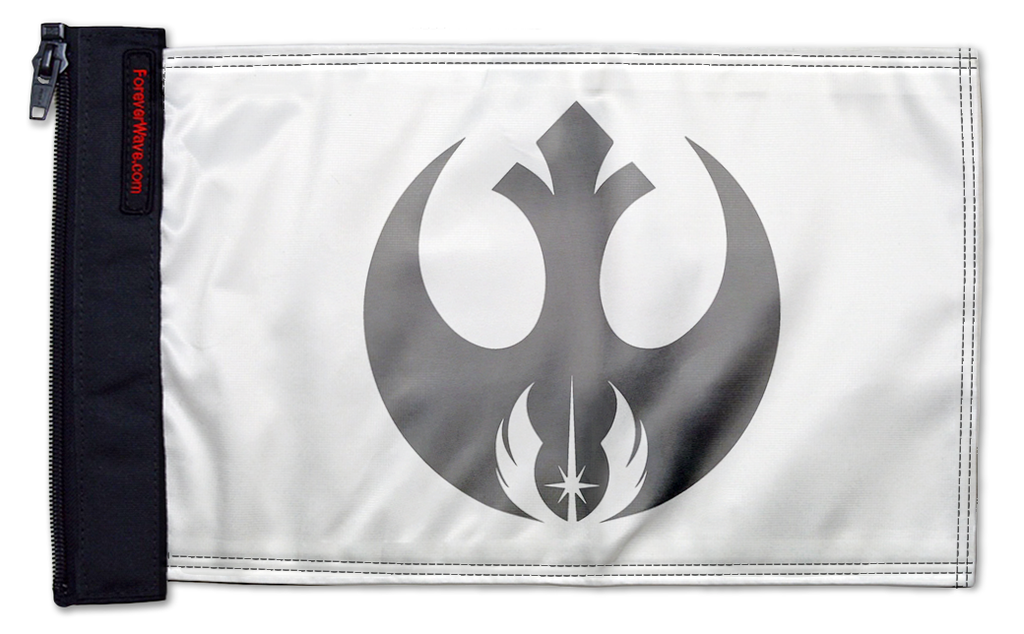 Star Wars Jedi Order 12"x18" Forever Wave Flag for Jeep Wrangler YJ 1986-1995