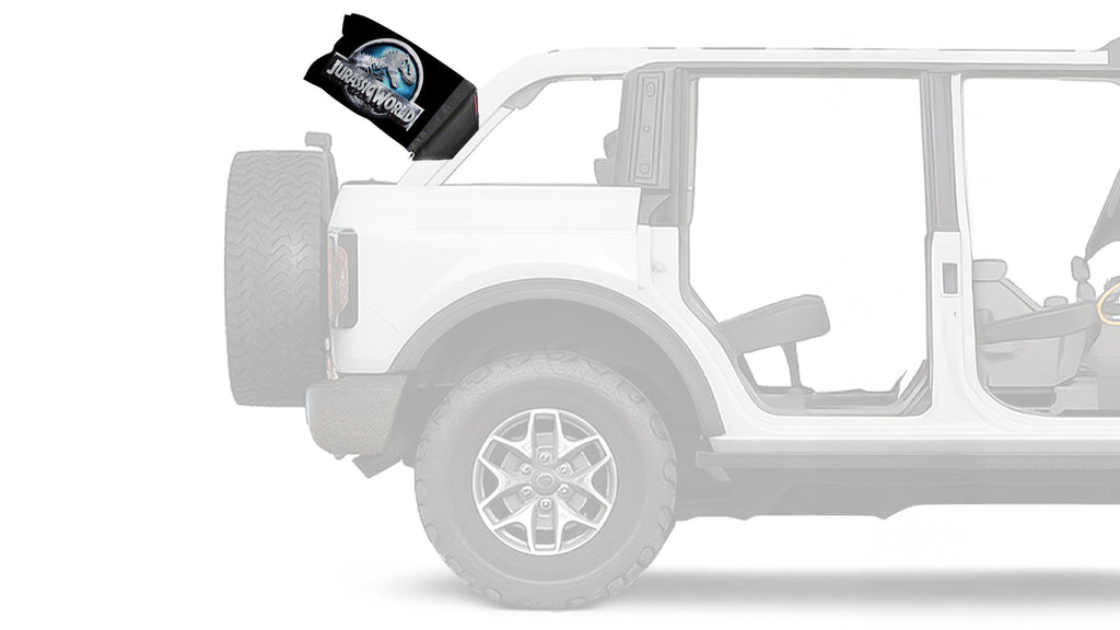 Jurassic World 12"x18" Forever Wave Flag