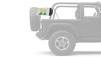 Minions 12"x18" Forever Wave Flag for Jeep Wrangler CJ-7 and CJ-8 1976-1986