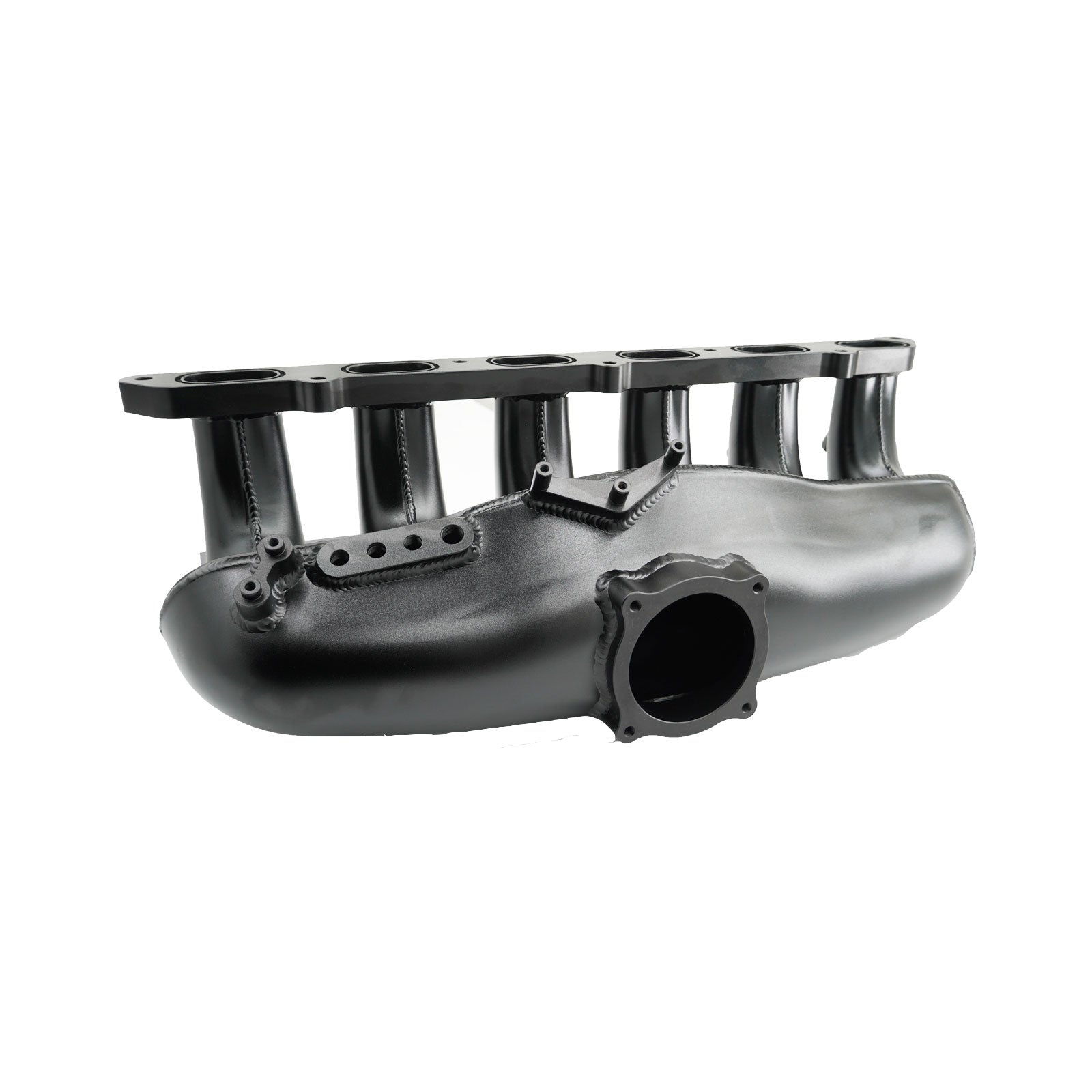 HI Flow Intake Manifold Fuel Rail for BMW N54 135i 335i 535i E90 BLACK - Bull Boost Performance