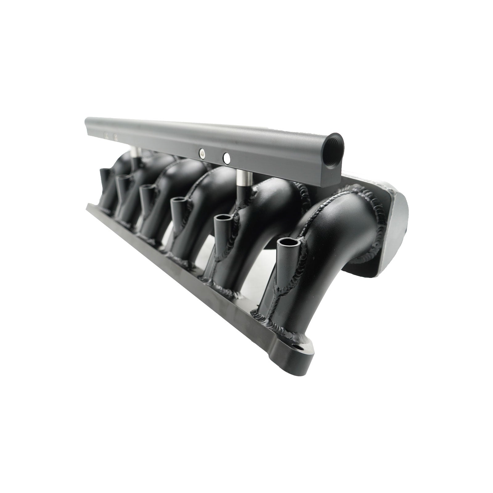 HI Flow Intake Manifold Fuel Rail for BMW N54 135i 335i 535i E90 BLACK - Bull Boost Performance