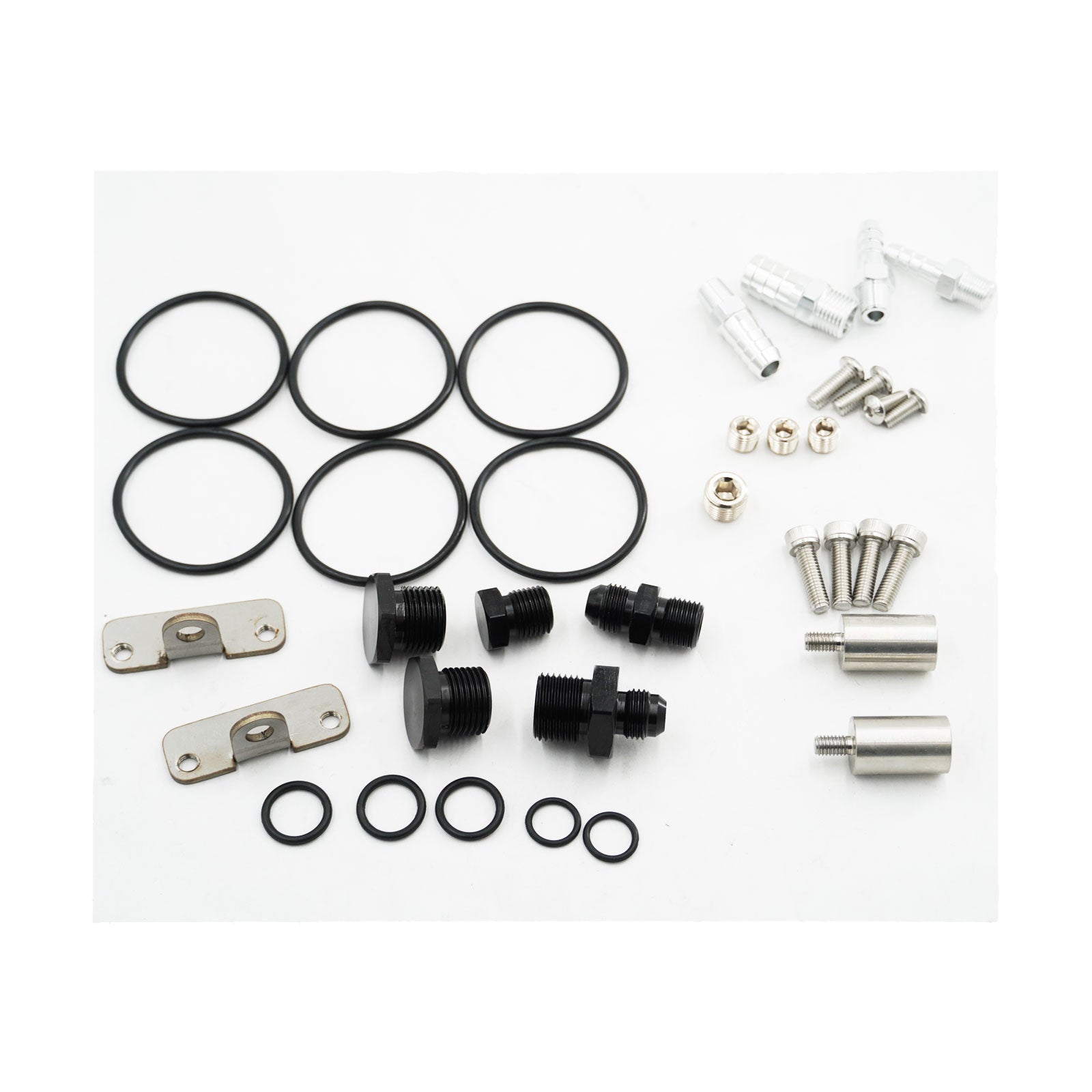 HI Flow Intake Manifold Fuel Rail for BMW N54 135i 335i 535i E90 Polished - Bull Boost Performance