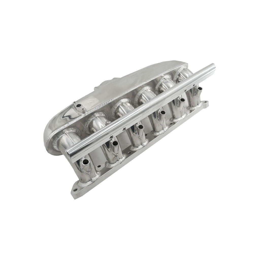 HI Flow Intake Manifold Fuel Rail for BMW N54 135i 335i 535i E90 Polished - Bull Boost Performance