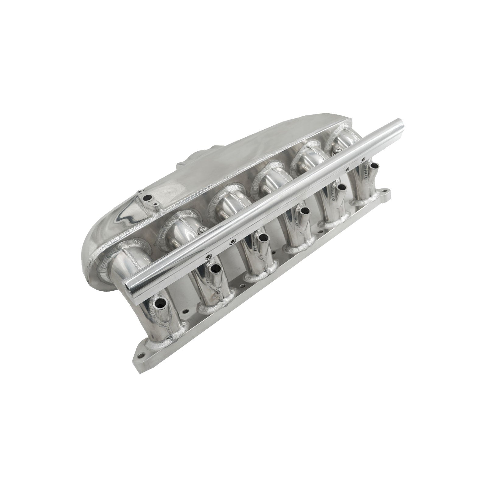 HI Flow Intake Manifold Fuel Rail for BMW N54 135i 335i 535i E90 Polished - Bull Boost Performance