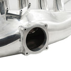 HI Flow Intake Manifold Fuel Rail for BMW N54 135i 335i 535i E90 Polished - Bull Boost Performance