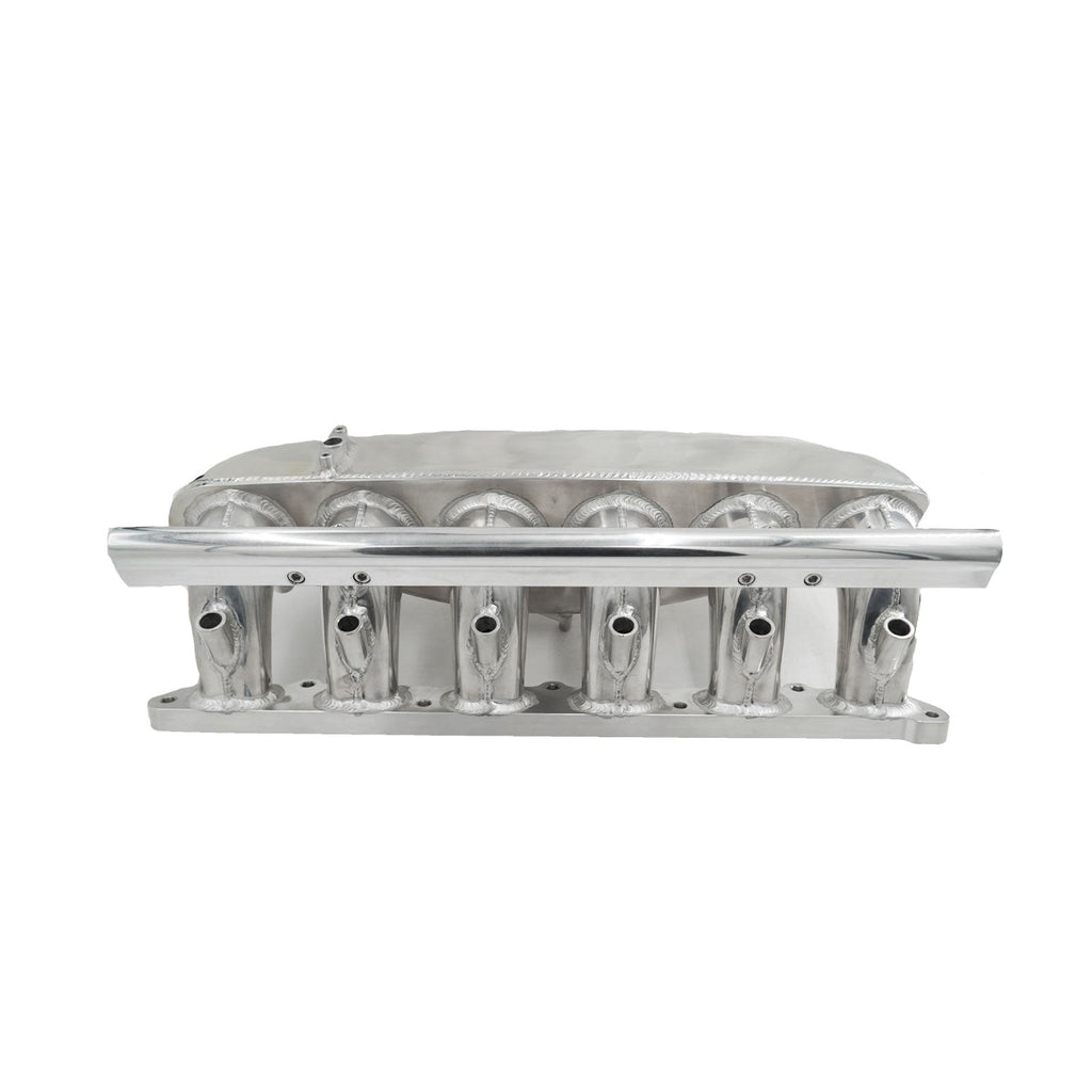 HI Flow Intake Manifold Fuel Rail for BMW N54 135i 335i 535i E90 Polished - Bull Boost Performance