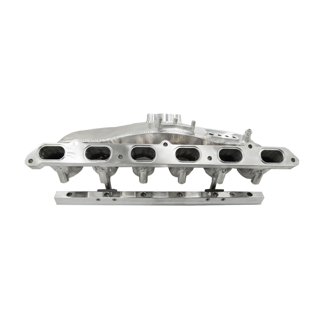 HI Flow Intake Manifold Fuel Rail for BMW N54 135i 335i 535i E90 Polished - Bull Boost Performance