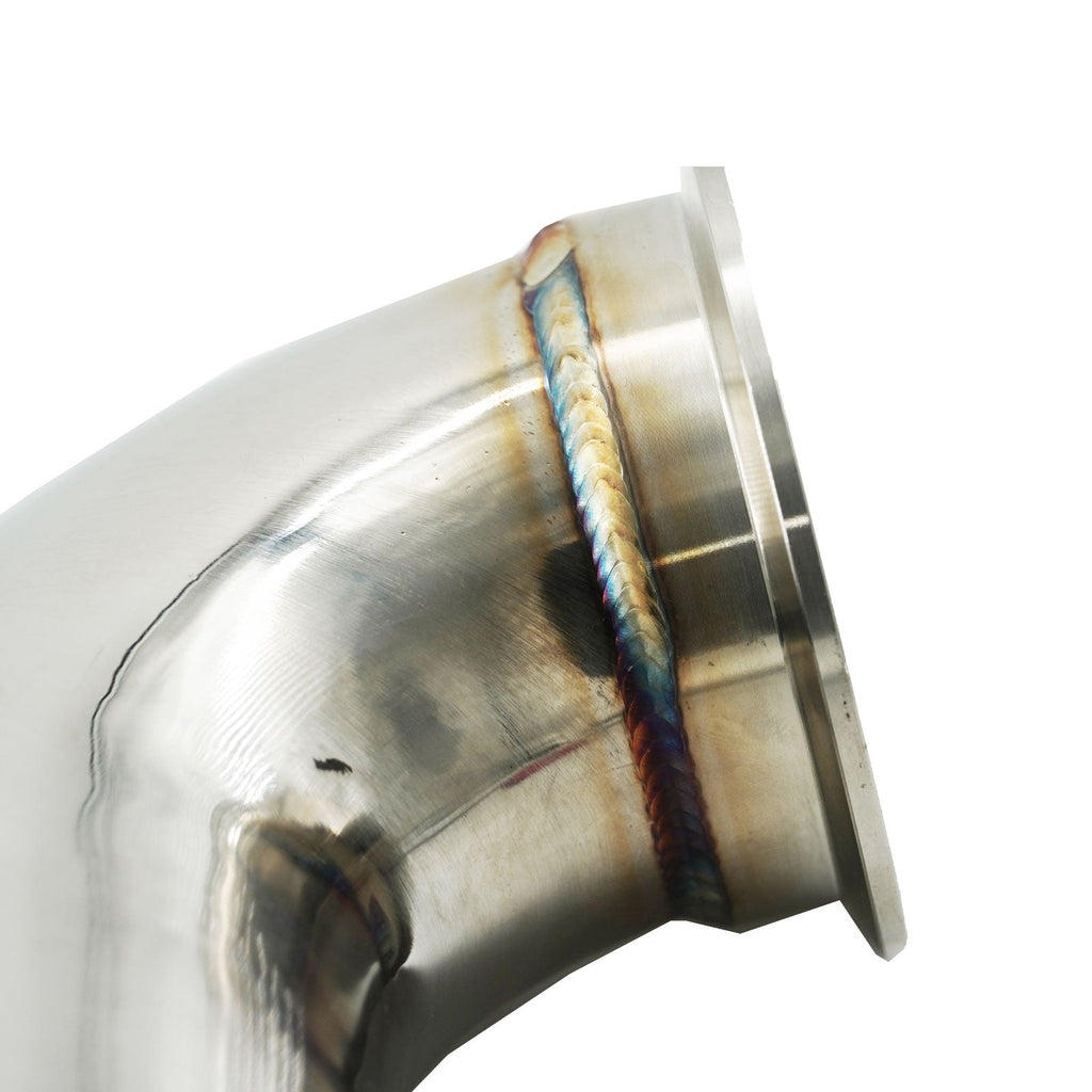 N54 B58 3" Single Turbo Tear Drop Hood Exit for BMW 335 135 E90 E92 E82 F30 - Bull Boost Performance
