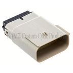 NAMZ 07-23 V-Twin Glide Left Handlebar Ctrl Molex MX-150 16-Pos Male Connector - Gray(HD 72492-07GY)
