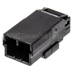 NAMZ AMP Multilock 3-Position Male Wire Cap Housing (HD 73103-96BK)
