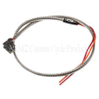 NAMZ Brake Switch Harness (SS Braided & Clear Coated)