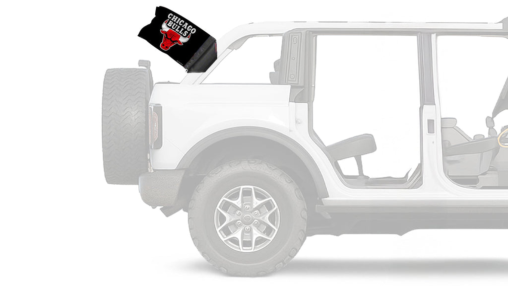 Chicago Bulls 11"x17" Forever Wave Flag for Bronco