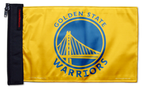 Golden State Warriors 11"x17" Forever Wave Flag for Jeep Wrangler CJ-7 and CJ-8 1976-1986