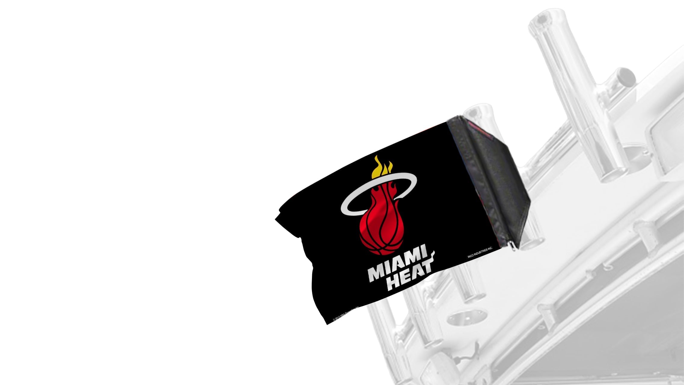 Miami Heat 11"x17" Forever Wave Flag for Boats