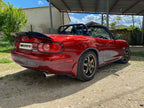 Miata MX-5 NB Ducktail Spoiler Duckbill Trunk Wing MK2 MK2.5 Aluminum - Bull Boost Performance