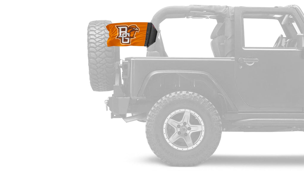 Bowling Green 11"x17" Forever Wave Flag for Jeep Wrangler JLU 4-Door 2018-Present